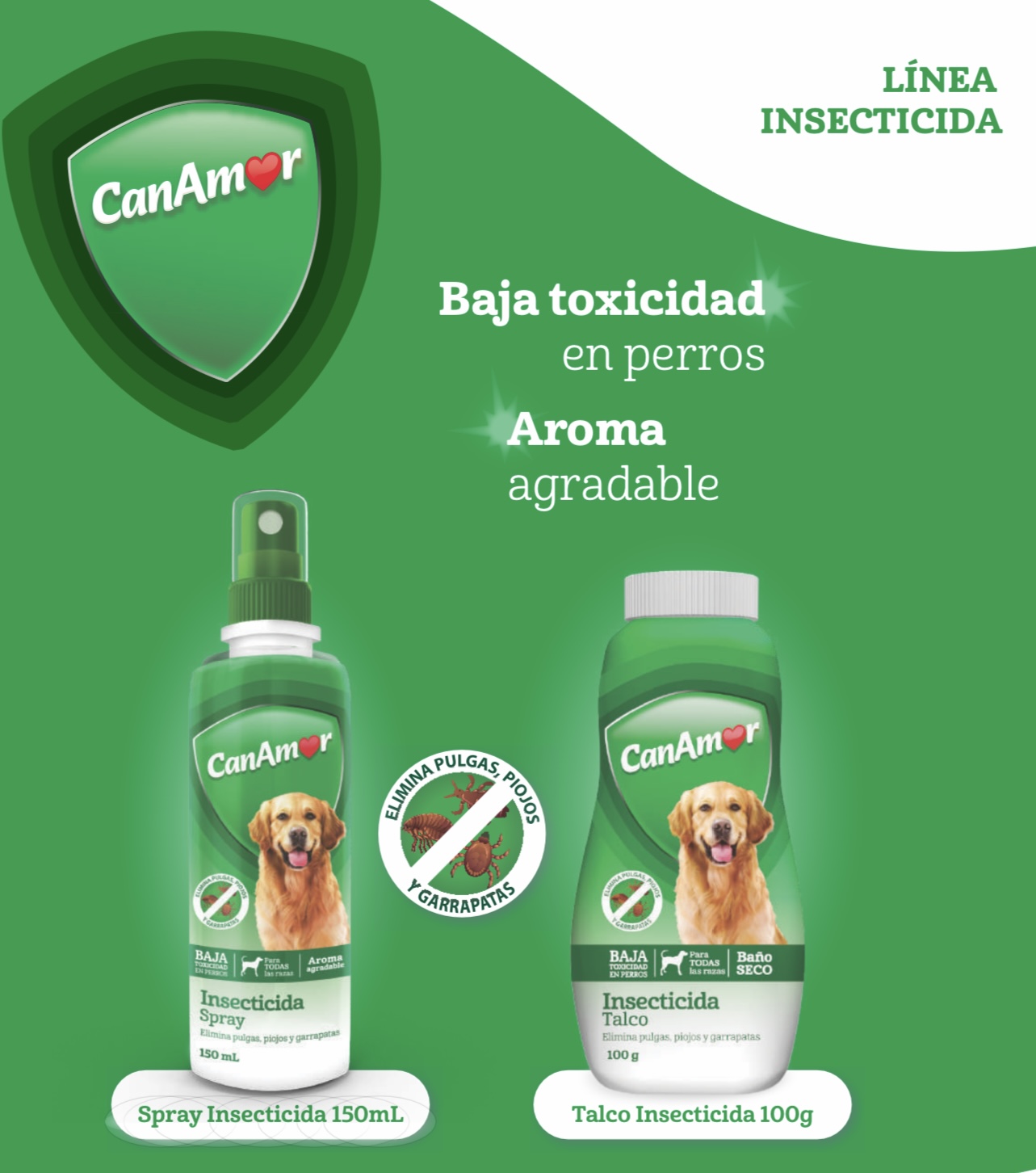 SPRAY INSECTICIDA 150Ml CAN AMOR