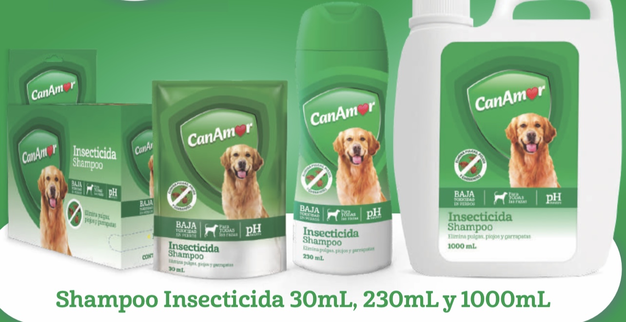 SHAMPOO INSECTICIDA 230Ml CAN AMOR