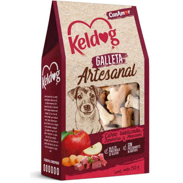 KELDOG GALLETAS ARTESANAL CARNE/QUINOA