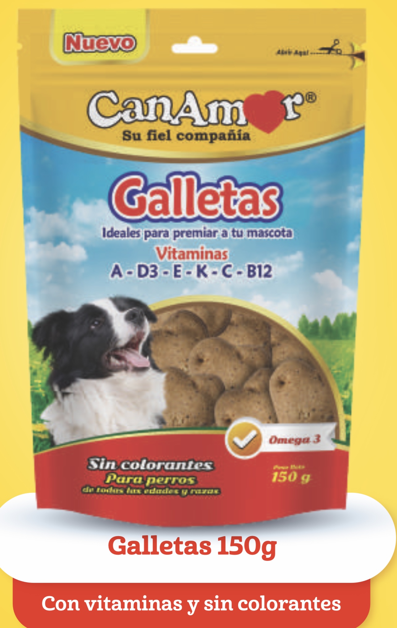 GALLETAS CAN AMOR 150g