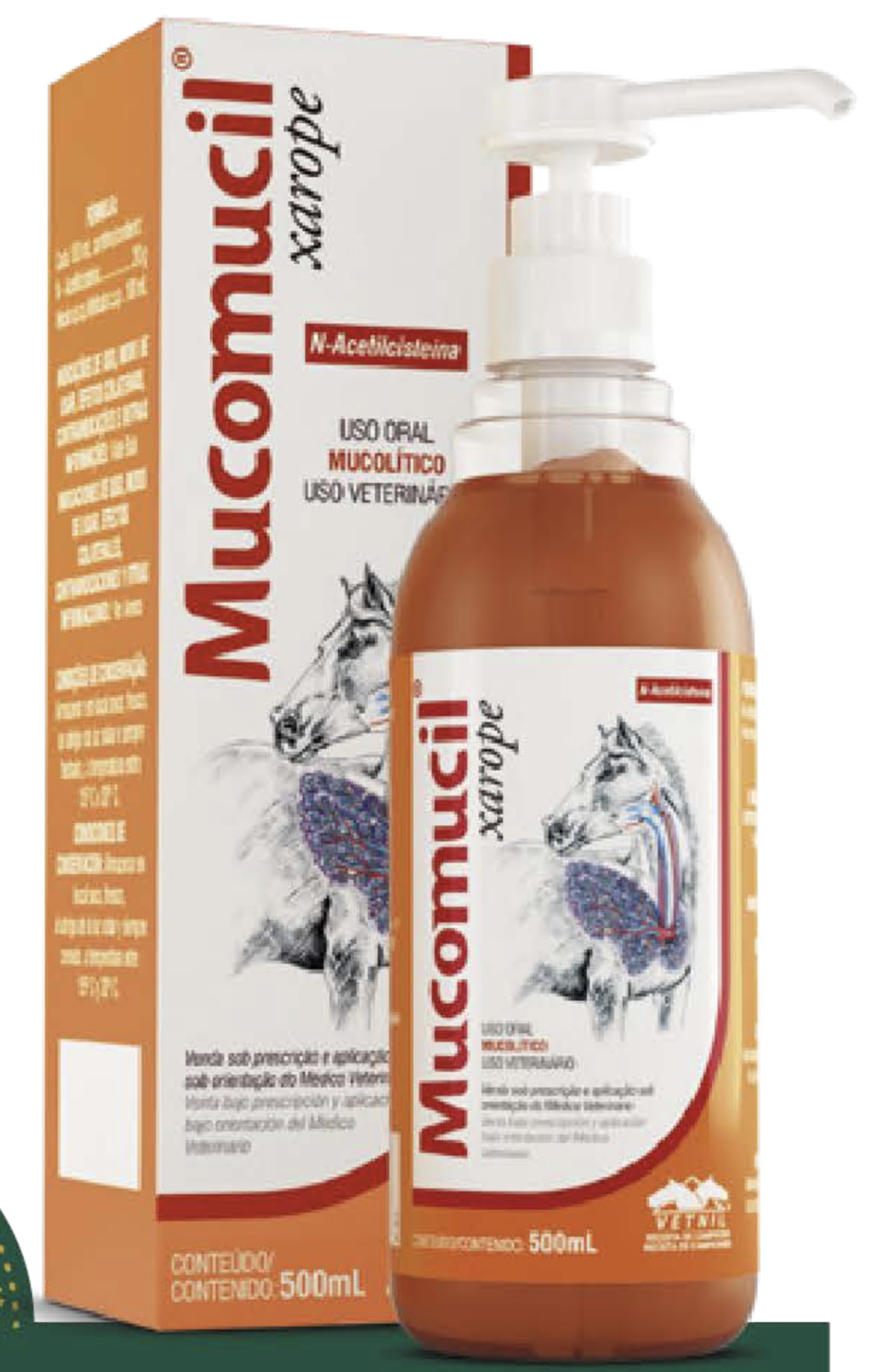 VETNIL MUCOMUCIL 500Ml