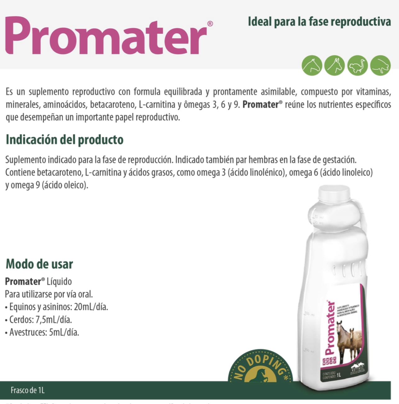 VETNIL PROMATER 1Lt