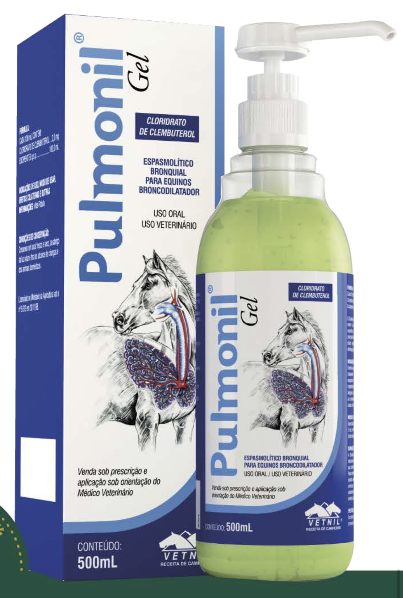 VETNIL PULMONIL GEL 500Ml