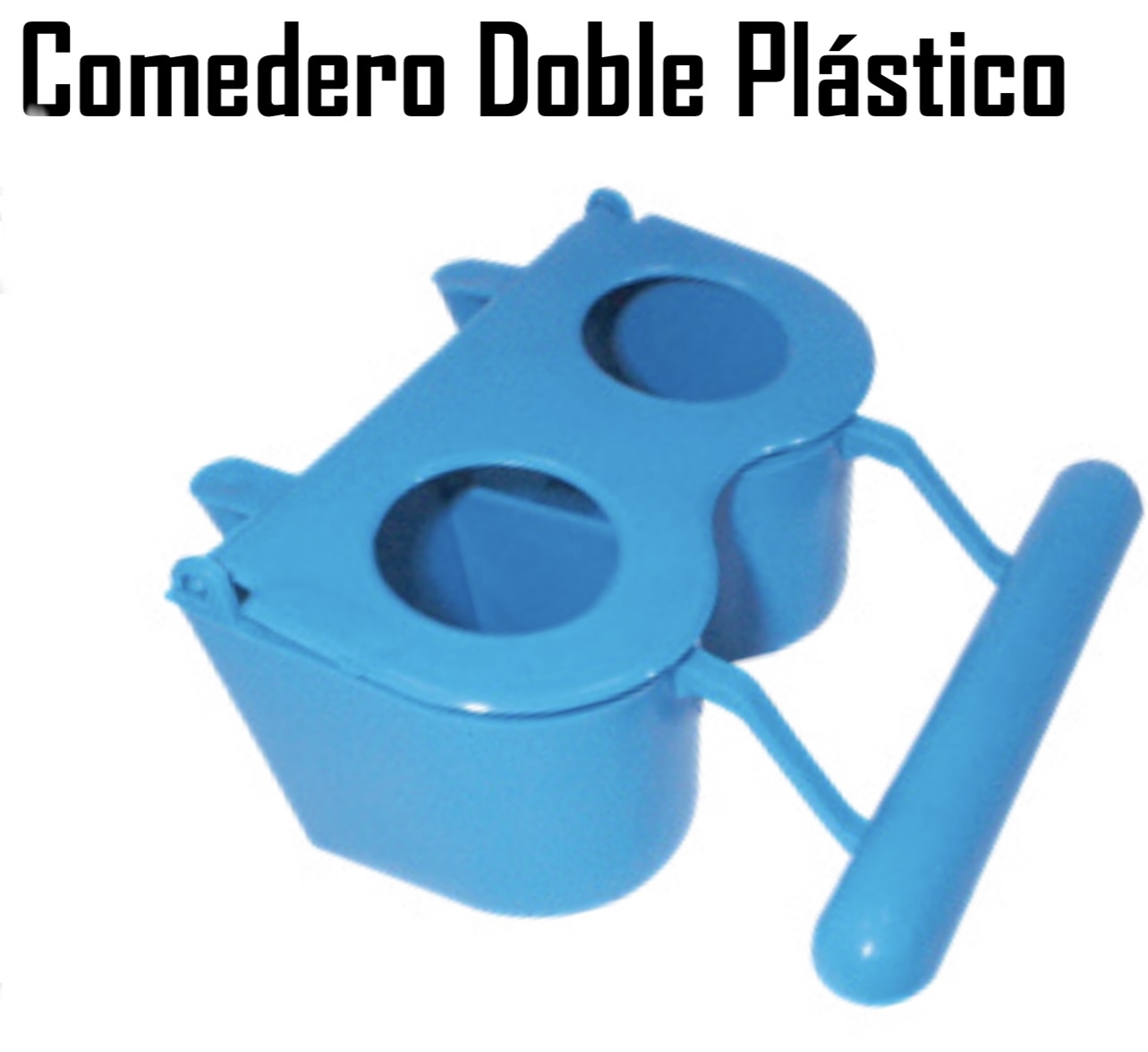 COMEDERO DOBLE PLASTICO