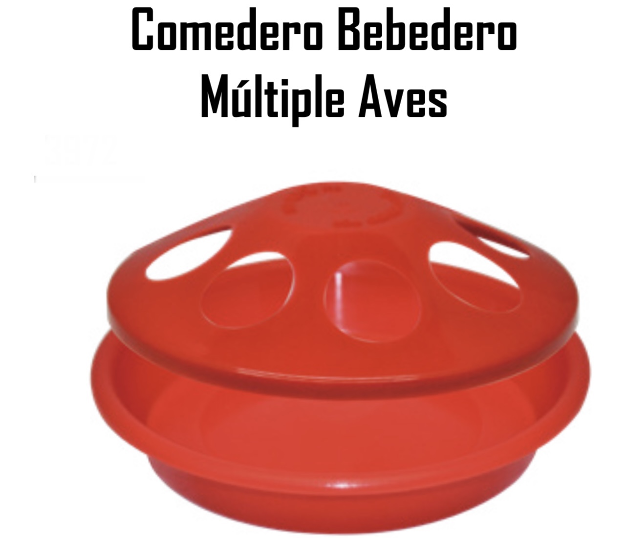 COMEDERO BEBEDERO MULTIPLE