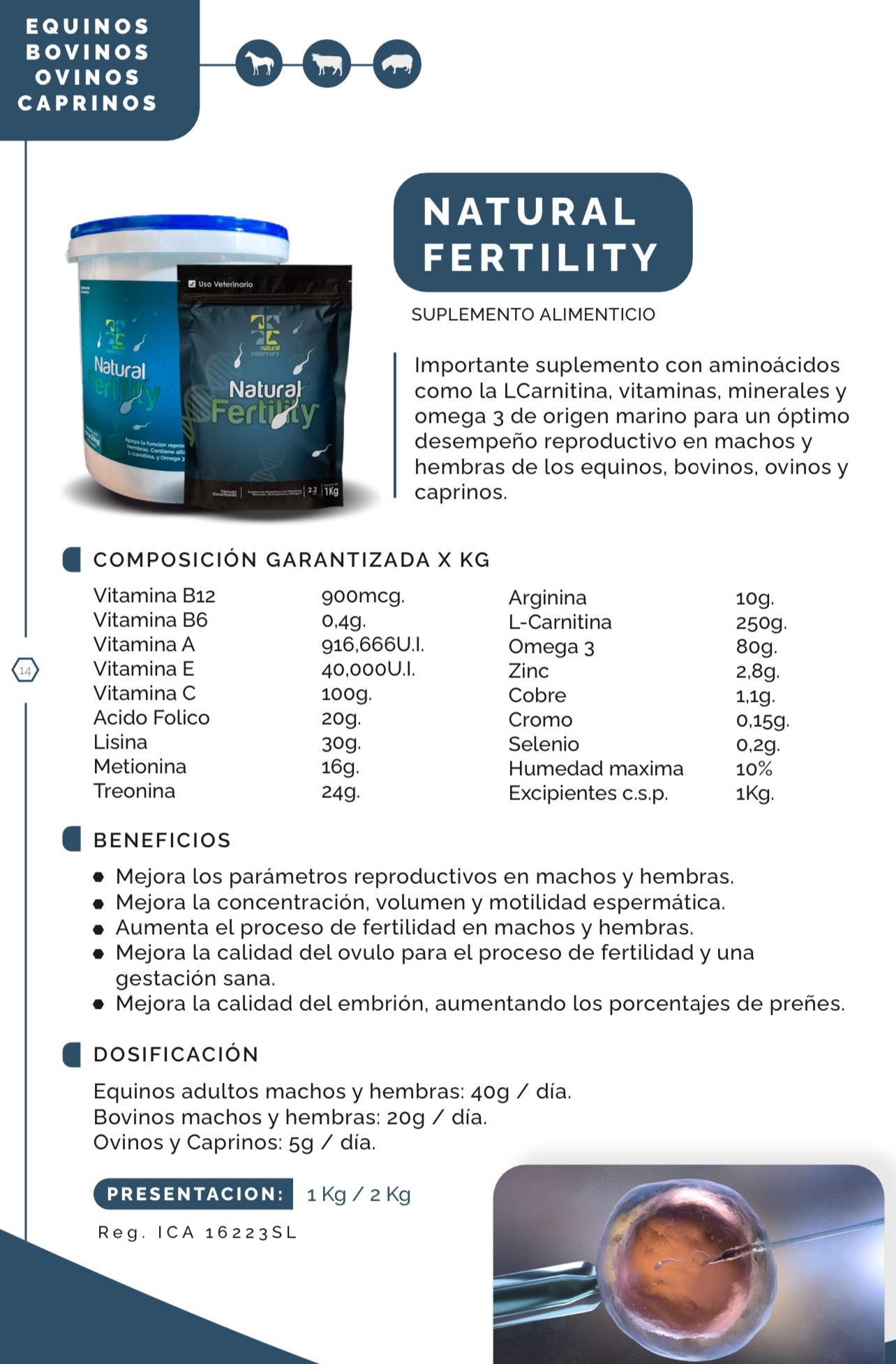 NATURAL FERTILITY 100grs