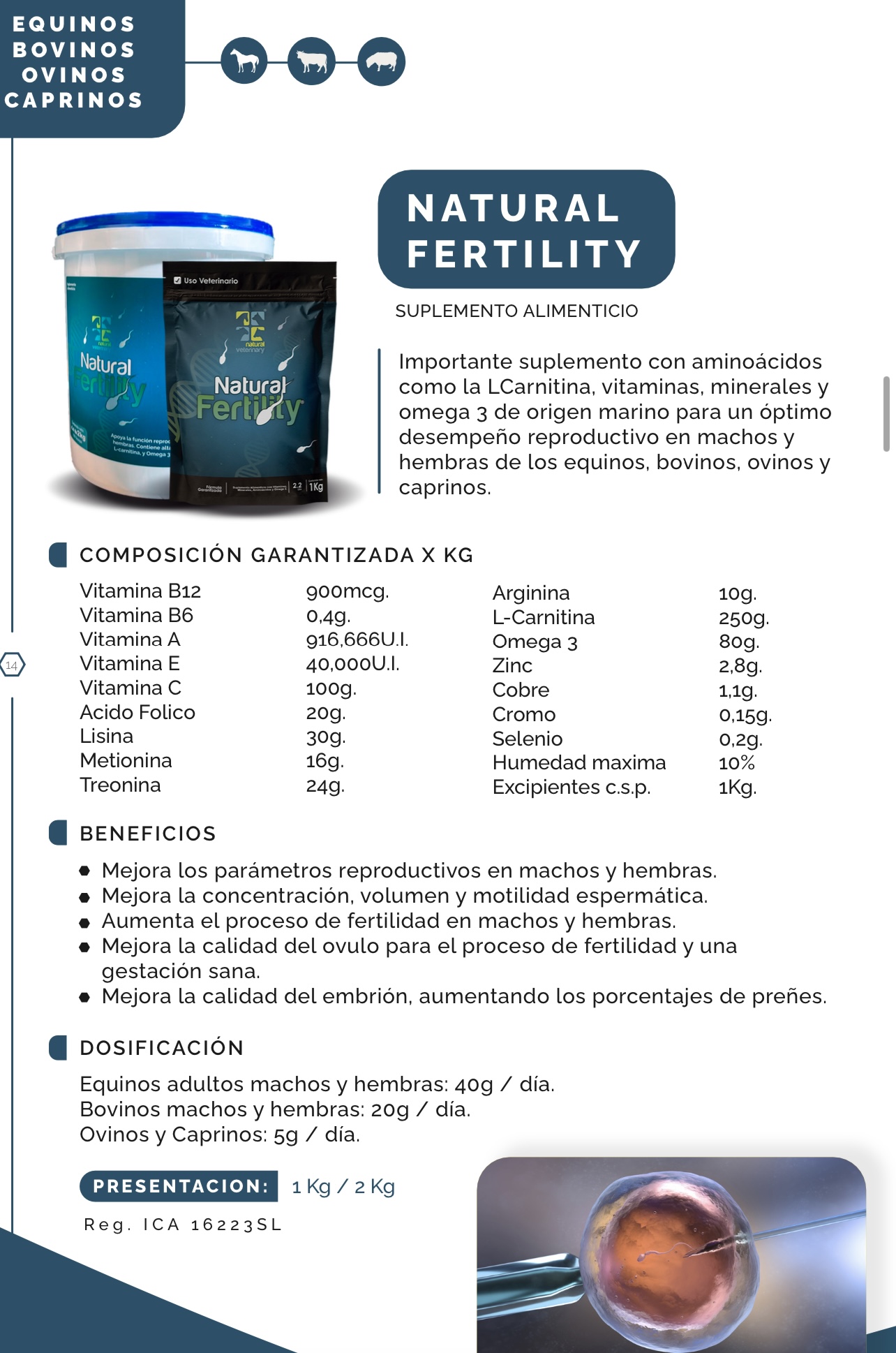 NATURAL FERTILITY 100grs