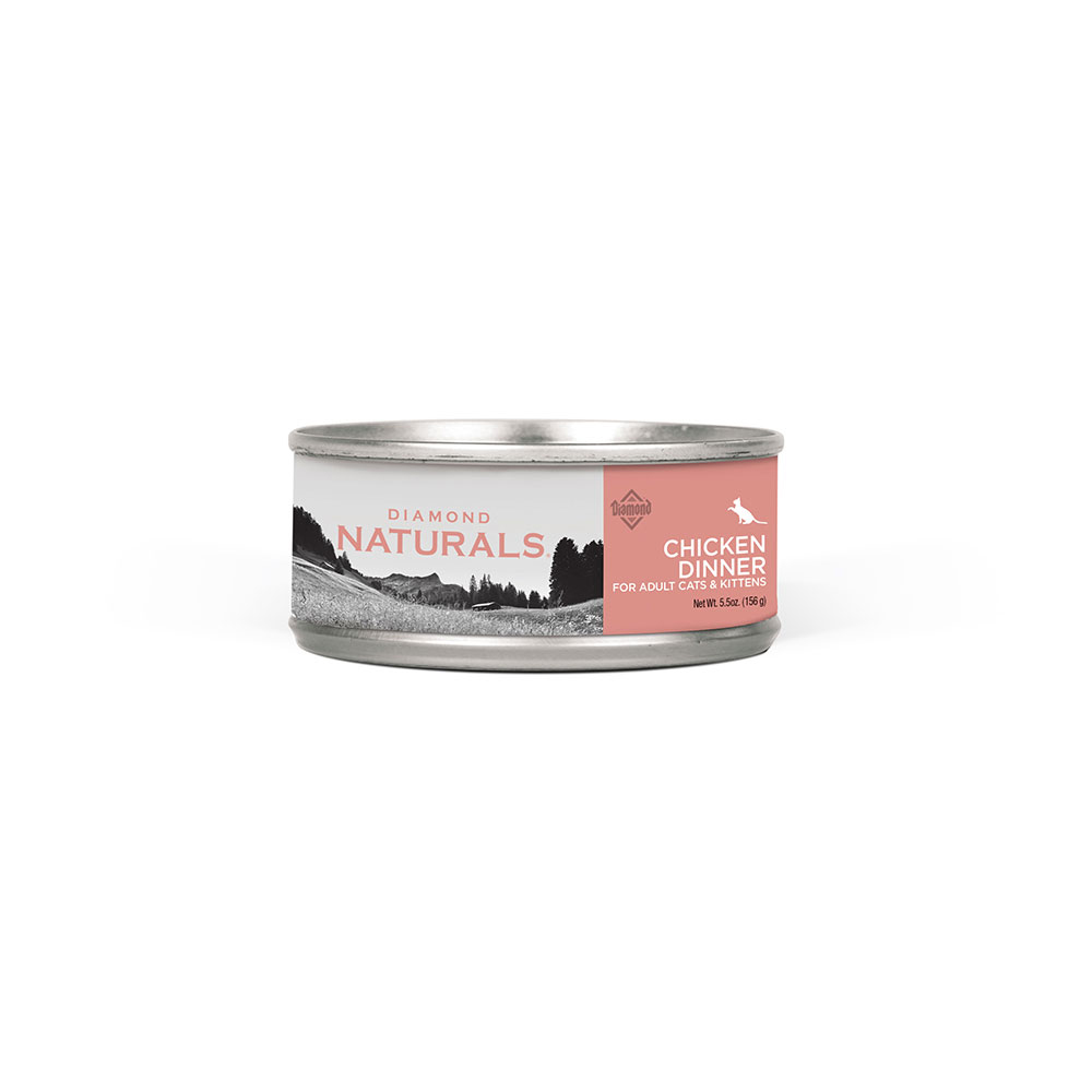 DIAMOND NATURALS - CHICKEN DINNER ADULT CATS AND KITTENS