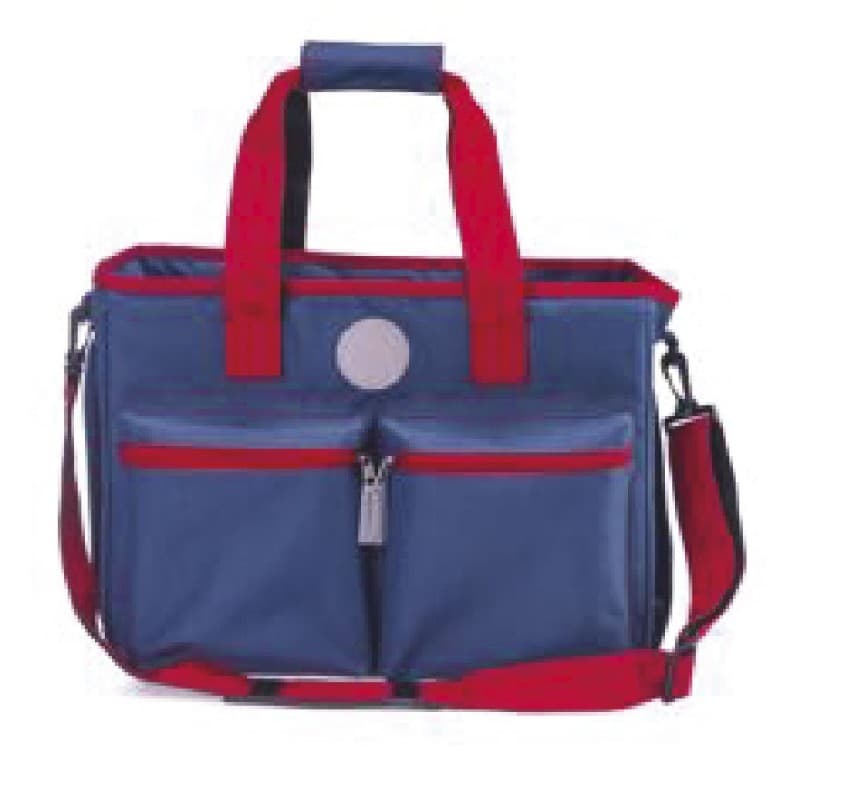 BOLSO TRANSPORTADOR ROJO/AZUL - PERRO