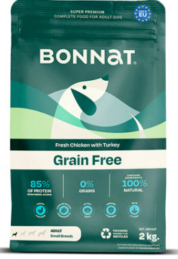 BONNAT - GRAIN FREE CANINE ADULT SMALL BREEDS