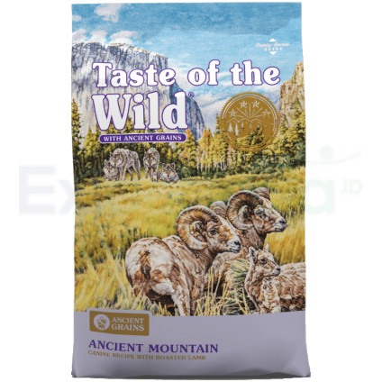 TASTE OF THE WILD ANCIENT MOUNTAIN  CANINE  FORMULA CON  CORDERO ASADO