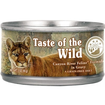 TASTE OF DE WILD CANYON RIVER LATAS  3 OZ