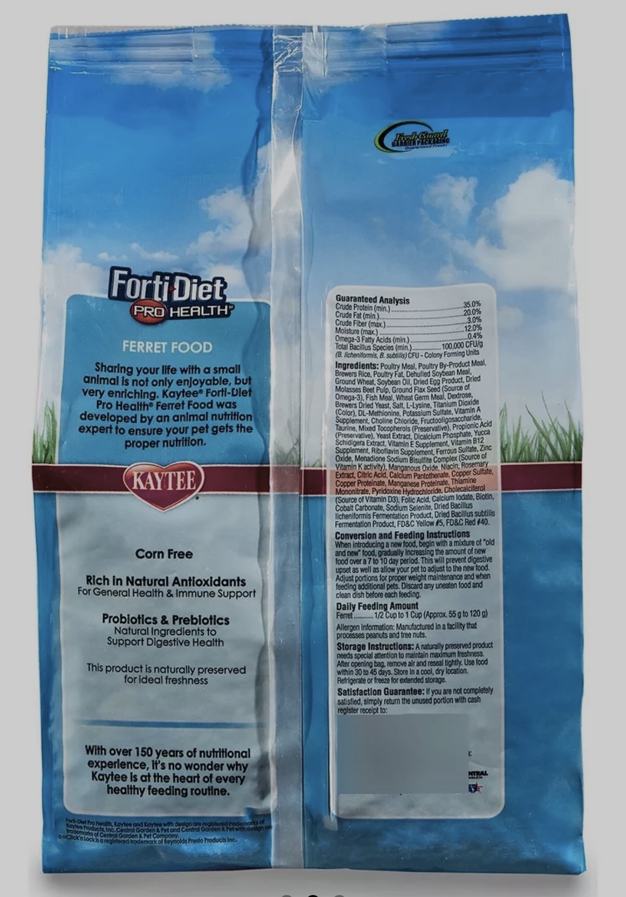 KAYTEE FORTI DIET PRO 3Lbs