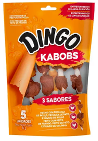 DINGO 3 SABORES KABOBS PAQ 5 UNIDADES 