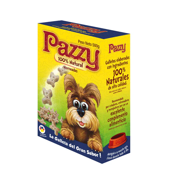 GALLETAS PAZZY MAXI CAJA (500 GR)