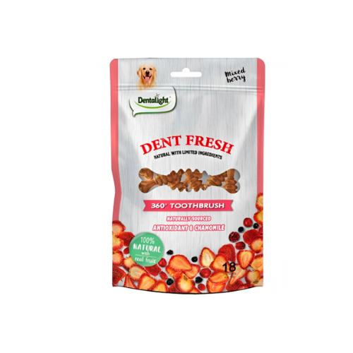 DENT FRESH MIX DE FRUTOS DEL BOSQUE 150G