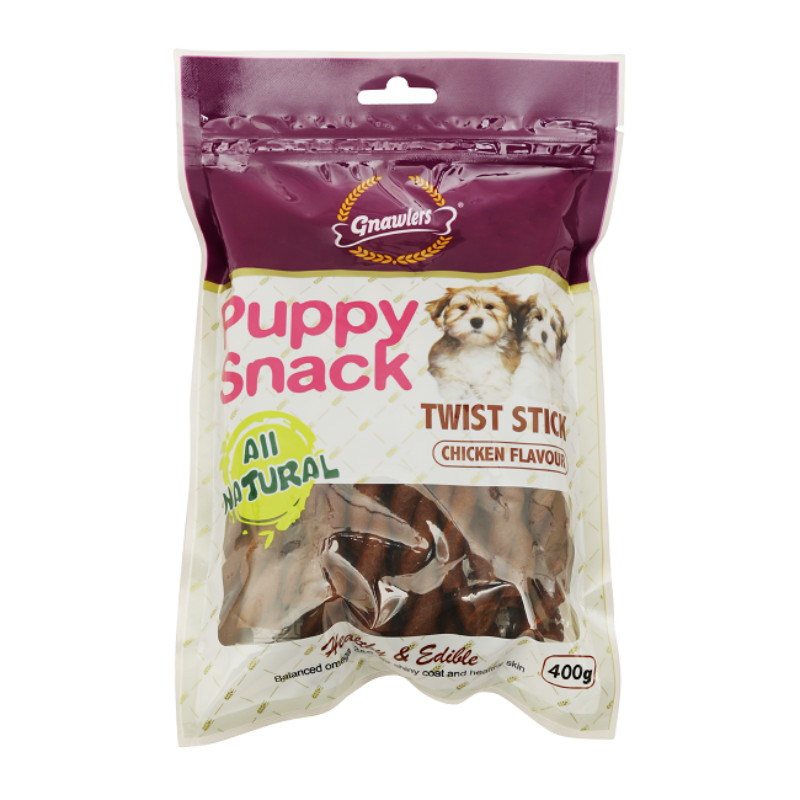 PUPPY SNACK TWIST STICK POLLO  