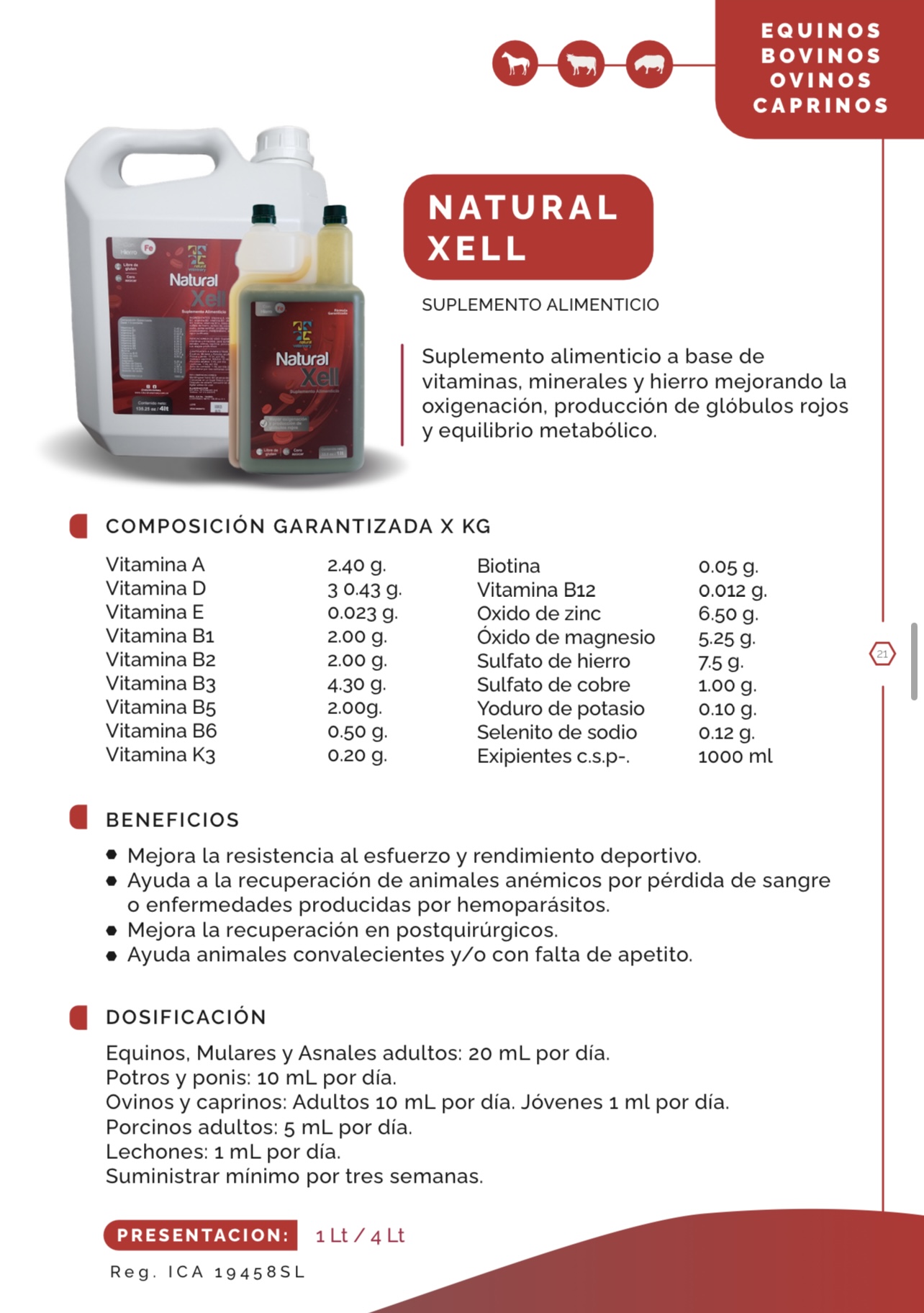 NATURAL XELL MINIPIG 1Lt