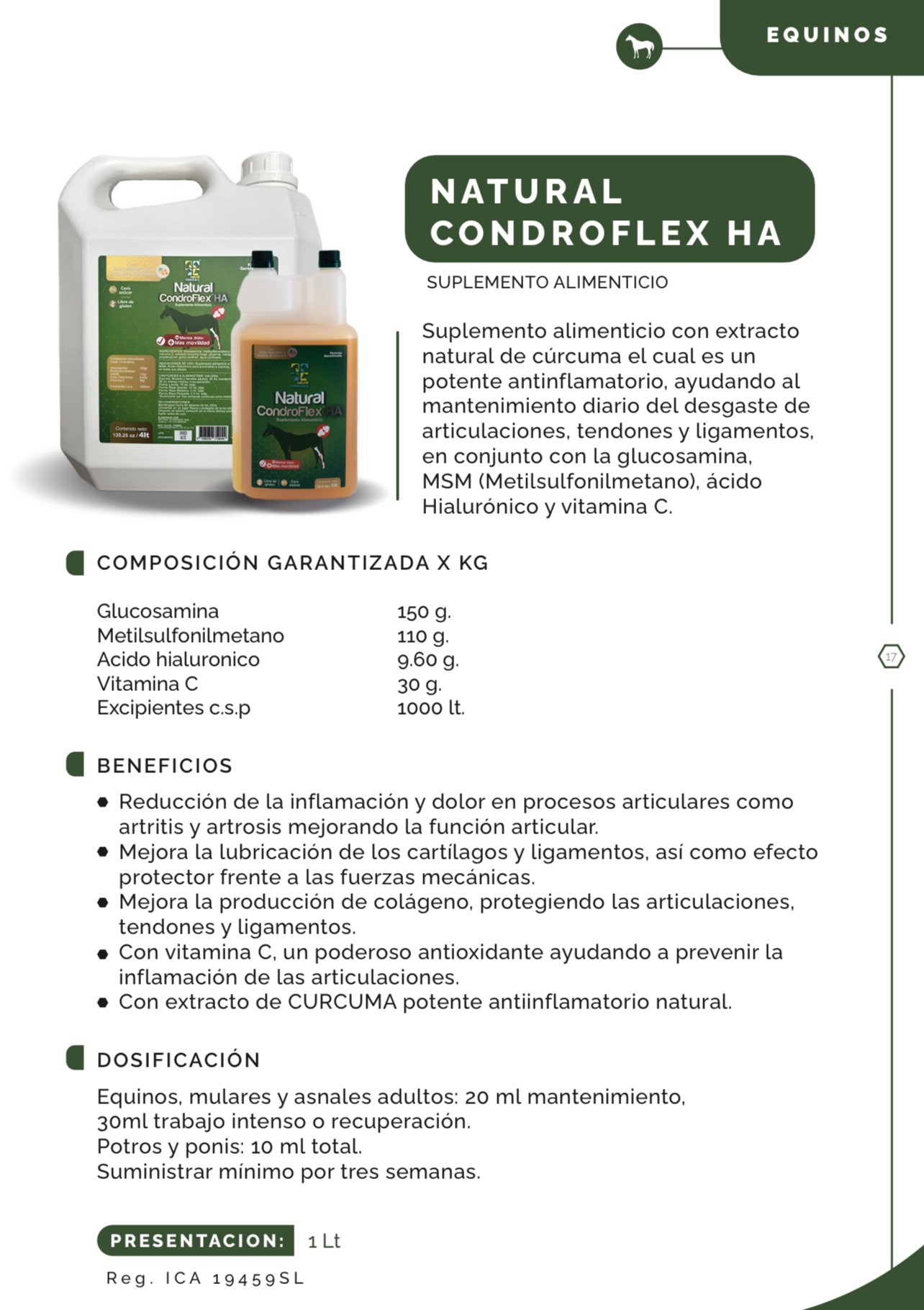 NATURAL CONDROFLEX HA 120ml