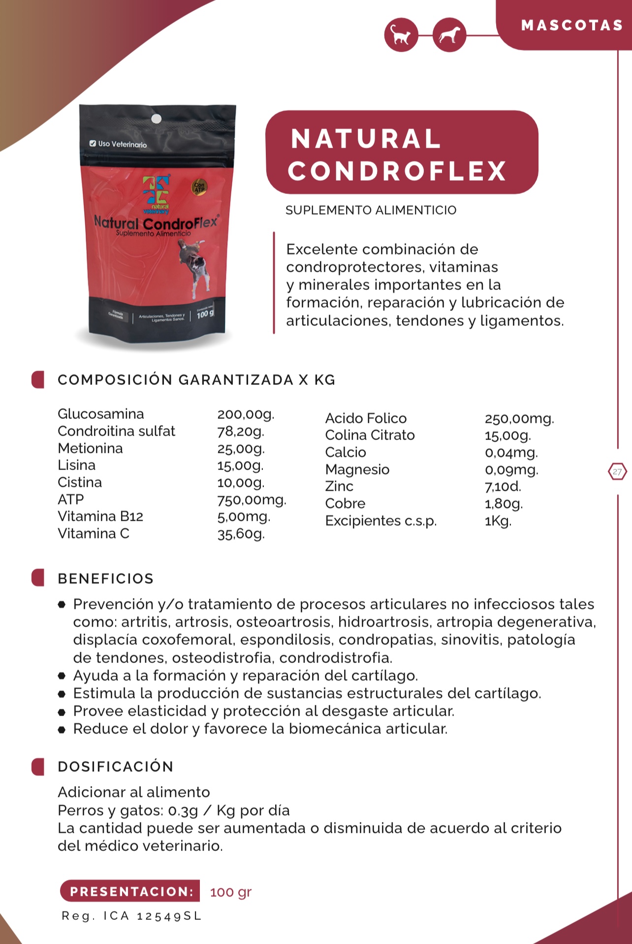 NATURAL CONDROFLEX 100Gr