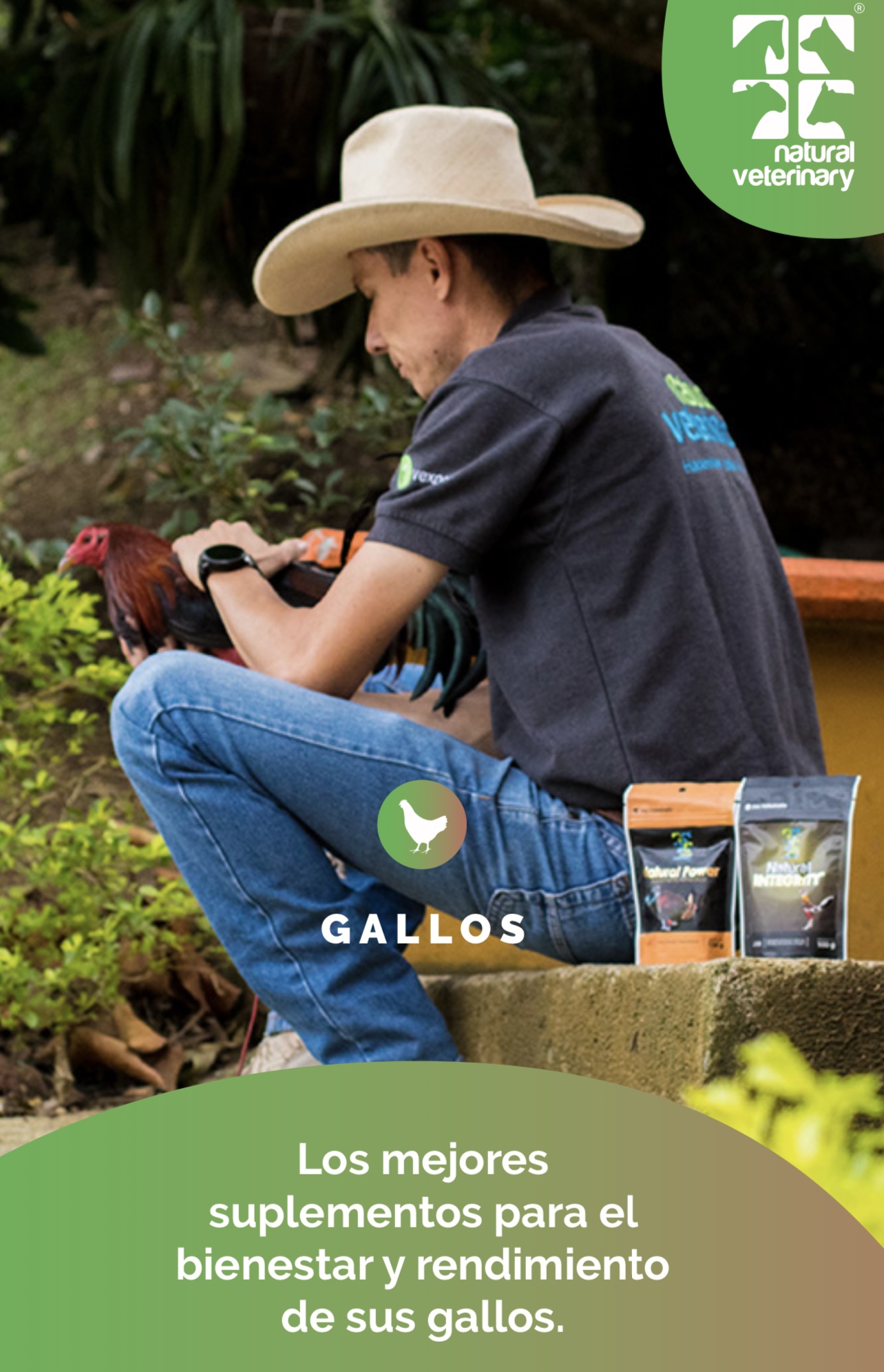 NATURAL INTEGRITY 100g GALLOS