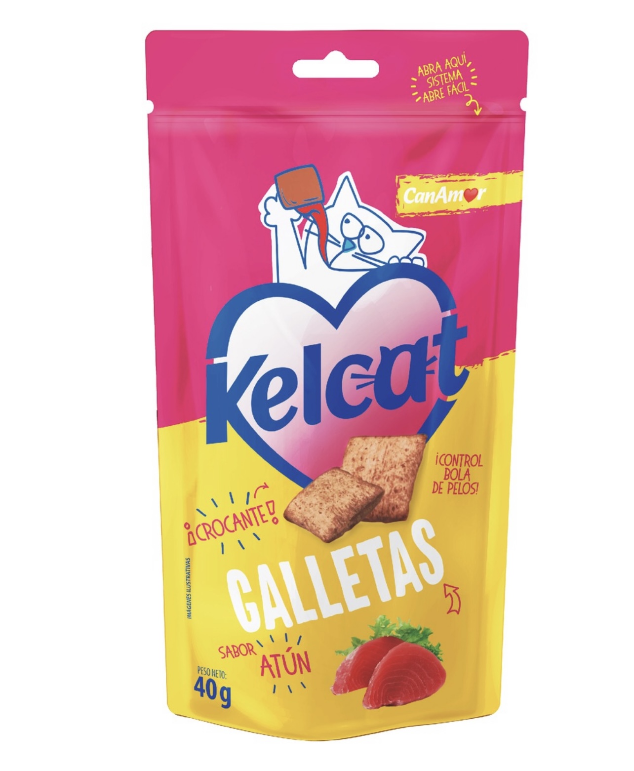 GALLETAS KELCAT SALMÓN /ATÚN 