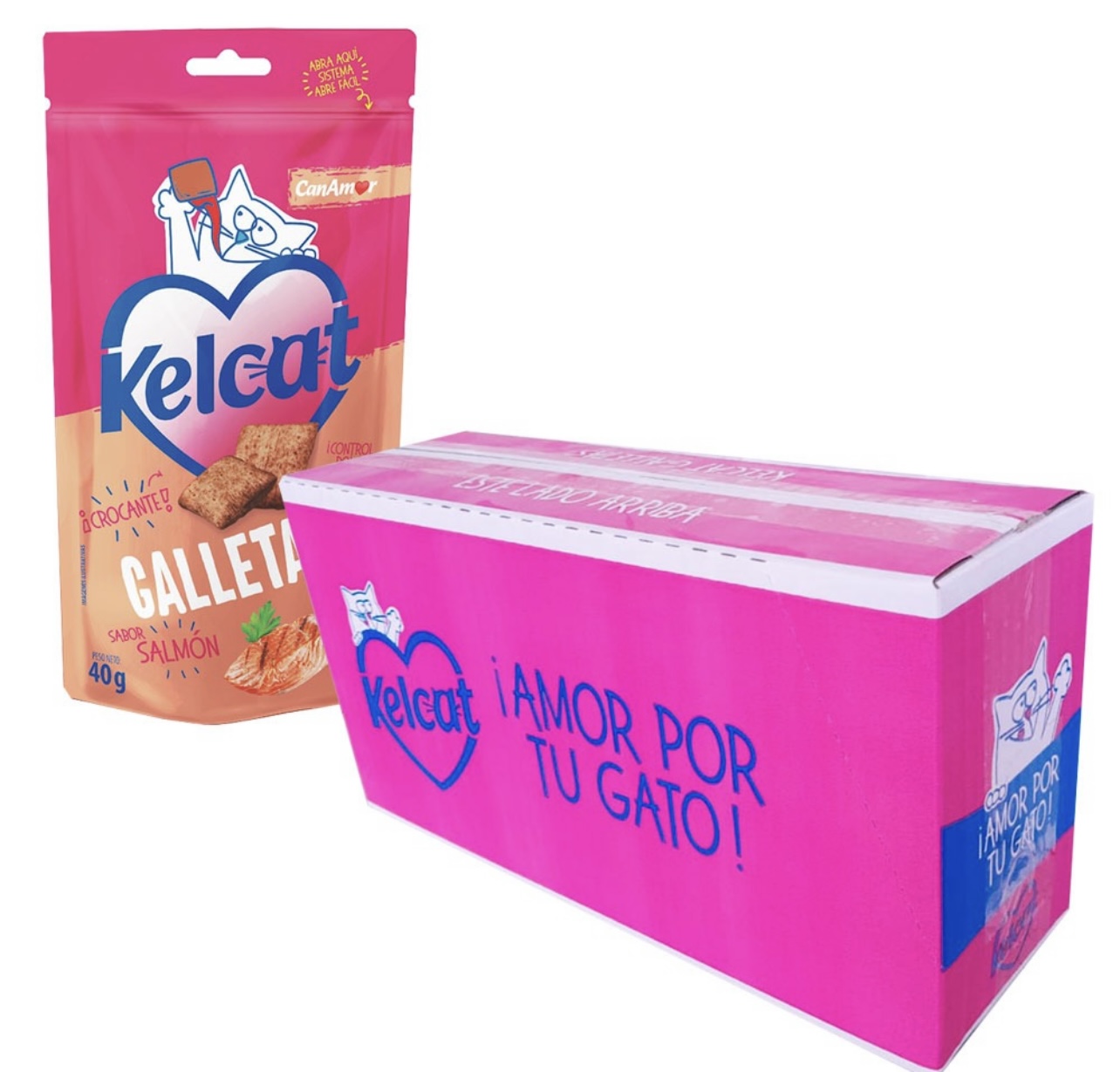 GALLETAS KELCAT SALMÓN /ATÚN 