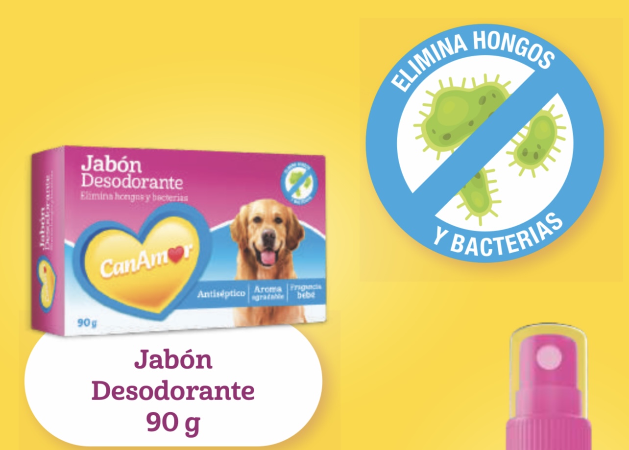 JABÓN DESODORANTE 90g CAN AMOR 